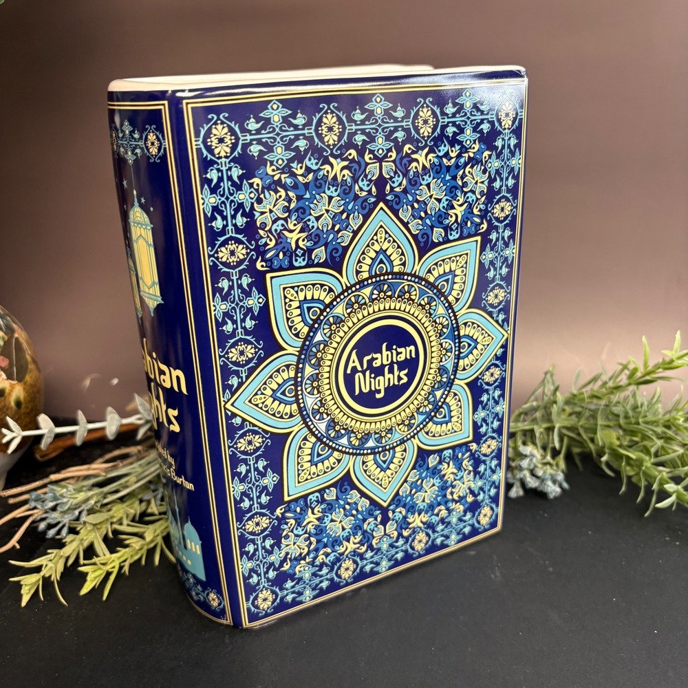 Steel‎ Mill Arabian Nights Book Vase | BookTok Shelf Decor | Home Library